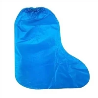 Bir marta ishlatiladigan plastik uzun poyabzal qopqog'i